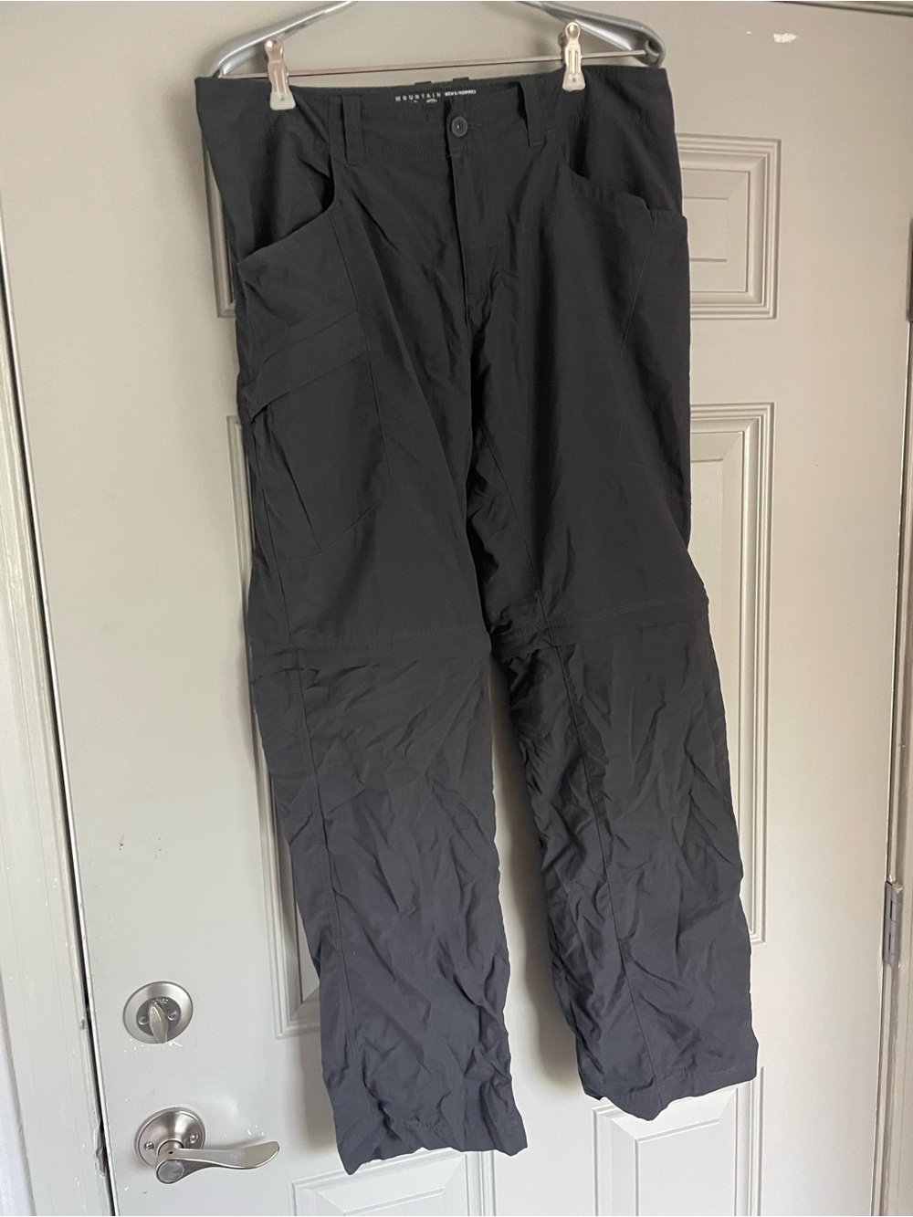 Mountain Hardwear Men's Black Convertible Pants
